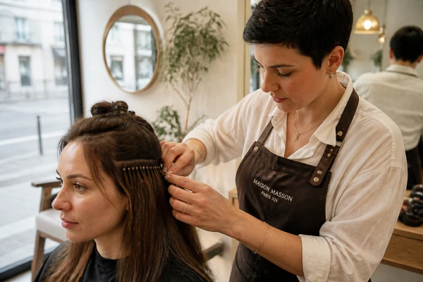 Coiffeur expert extension cheveux naturels Paris 14