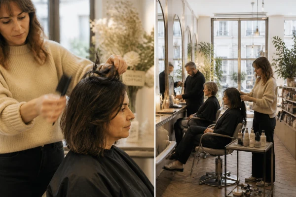 Coiffeur expert transformation cheveux Paris