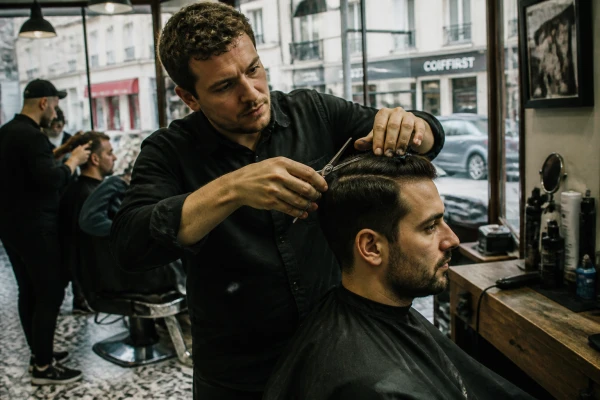 Coiffeur visagiste homme coupe personnalisée Paris 14