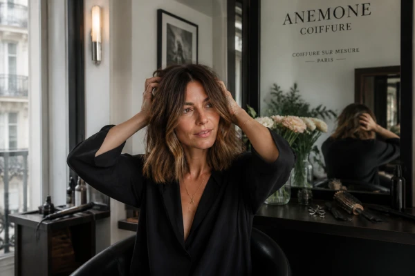 Coupe brushing femme tendance Paris