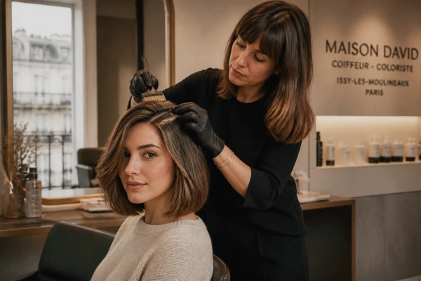 Coupe dégradé femme moderne Issy-les-Moulineaux