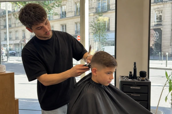 Coupe garçon enfant tendance Paris 14