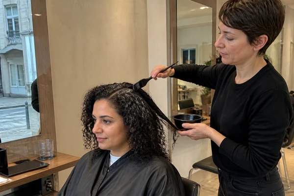 Lissage kératine cheveux crépus Vanves