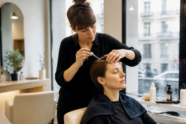 Soin cuir chevelu irrité sensitif Paris 15